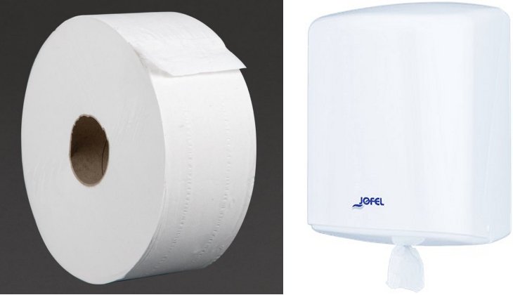 Toilet Rolls & Toilet Roll Dispensers
